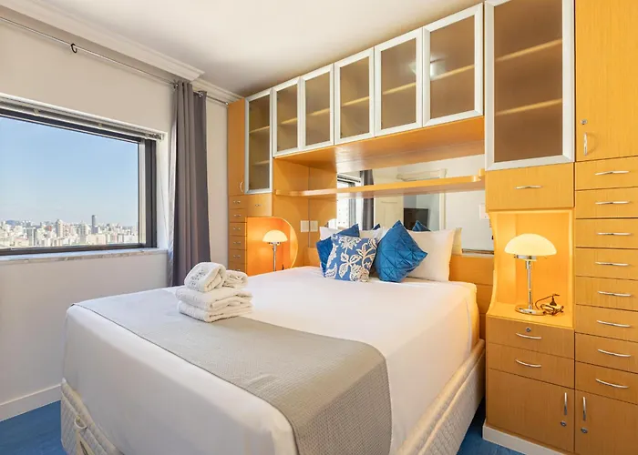 Easy Star - Flat Classico Com 2 Quartos No Jardins - Dn01H