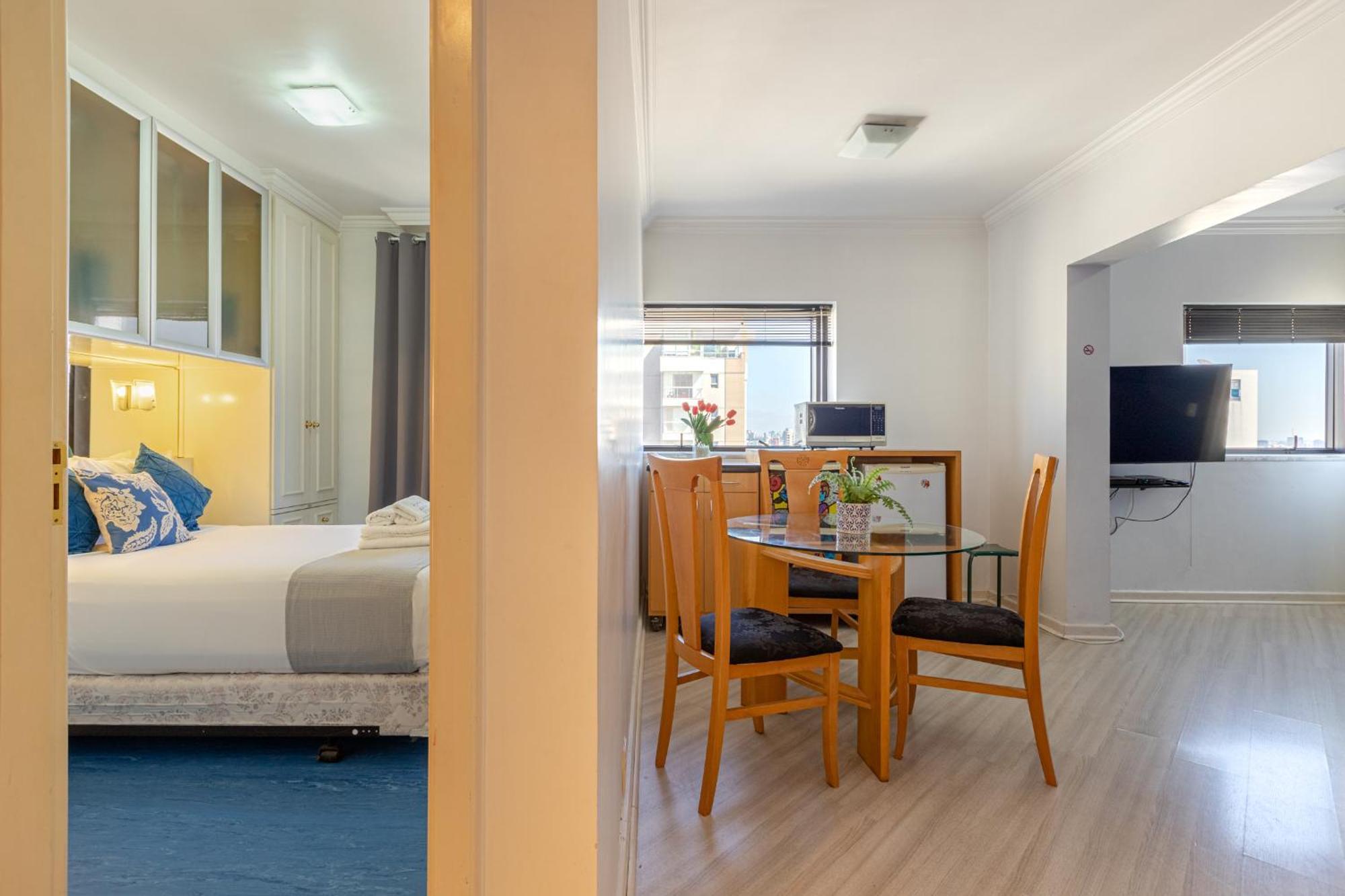 Easy Star - Flat Classico Com 2 Quartos No Jardins - Dn01h * São Paulo