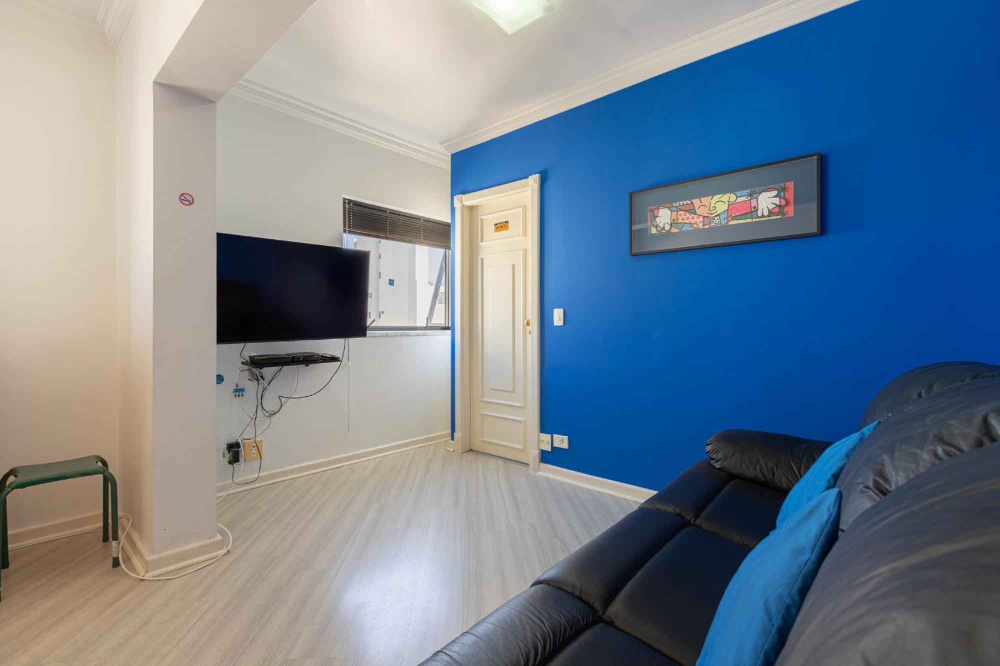 Easy Star - Flat Classico Com 2 Quartos No Jardins - Dn01h *