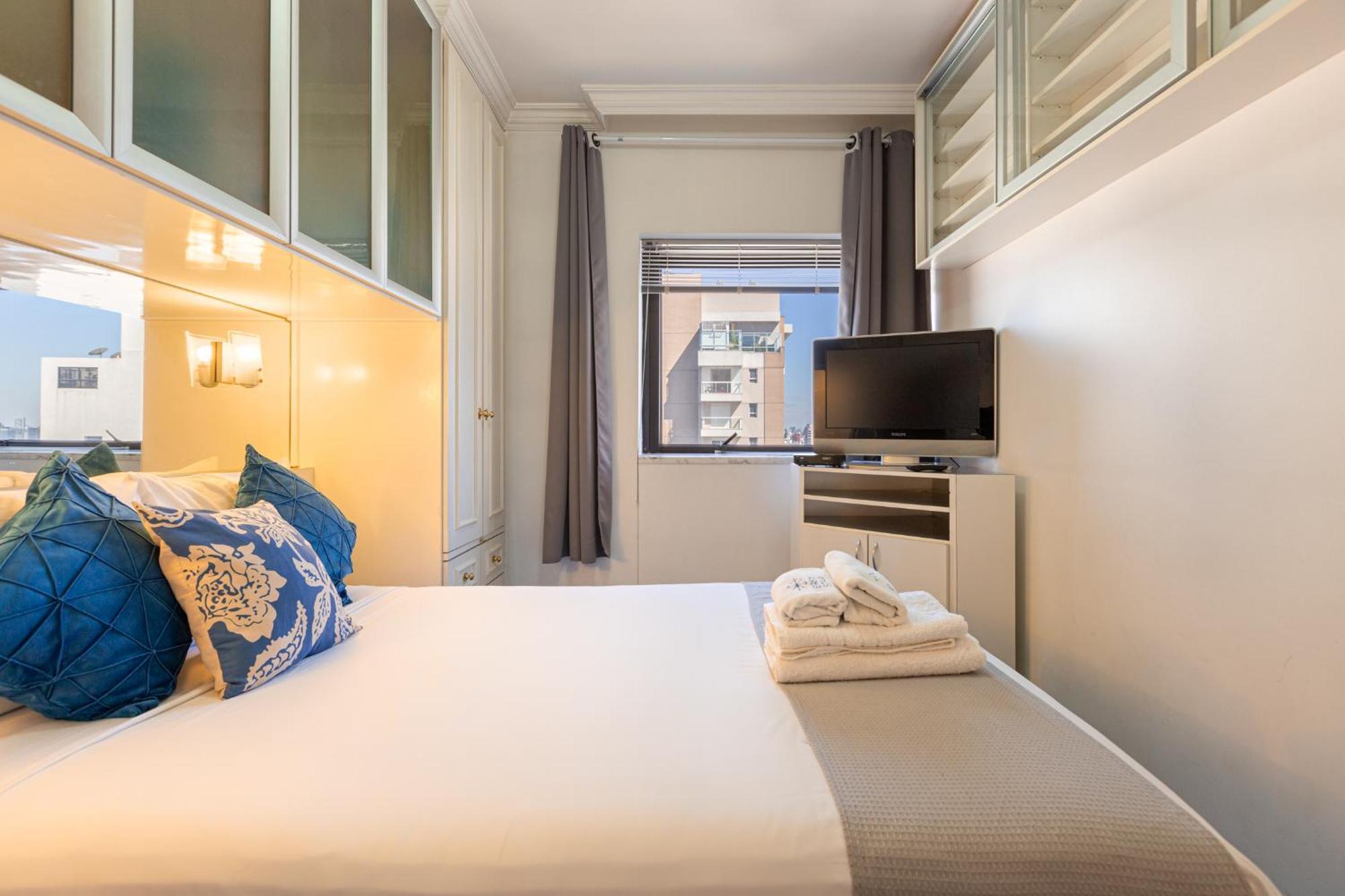 Easy Star - Flat Classico Com 2 Quartos No Jardins - Dn01h Apartamento *